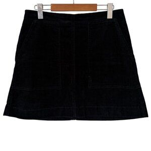 UNIQLO Navy Blue Corduroy Skirt Size 10